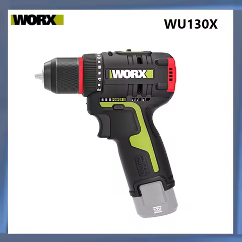 WORX WU130X Cordless Electric screwdriver Drill 12V 40Nm Brushless Motor（Without battery and charger