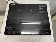 Bếp từ dương IRIS OHYAMA 3 bếp điện 220V-4000W nội địa Nhật mới đẹp