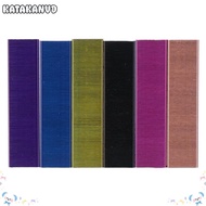 KATAKANVD 1000Pcs Staples per Pack Colored Staples, 1/4 Inch 6 Colors 26/6 Standard Staples, Home Me
