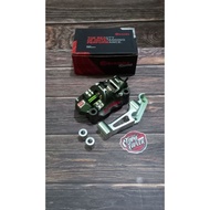 Brembo GP4 CALIPER SET PNP NINJA BRACKET BREMBO GP4 4PISTON BRAKE CALIPER IMPORT DETILE ORIGINAL
