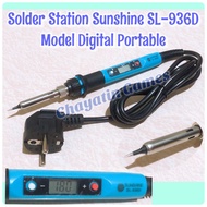 SOLDER STATION SUNSHINE SL-936D DAYA 80 - 120 WATT DIGITAL PORTABLE - MAJUBERSAMA 25