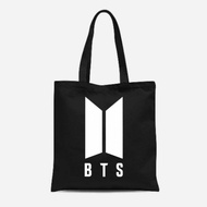 Tote bag Bts Tote bag Canvas Dinir 300 Logo Bts Tote bag Bts Logo
