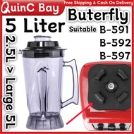 OEM BUTERFLY 4.0L 5.0L Replacement Blender Cup Jar Jug Blade B-591 592 596 597 Spare Part Alat Ganti