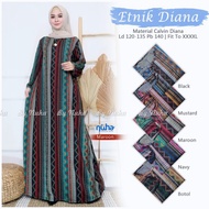 NEW ETNIK DIANA JUMBO MAXY GAMIS LONGDRESS TERUSAN WANITA DIANA DENIM