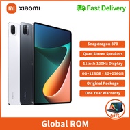 GLOBAL ROM Xiaomi Mi Pad 5 Pro 5G LTE 8GB+256GB Tablet Snapdragon 870 CPU 98% แท็บเล็ตมือสองใหม่5 Pro 11 ''หน้าจอ2.5K แบตเตอรี่8600MAh รอมทั่วโลก
