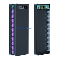 [HCM]Box sạc dự phòng 10 cell sạc nhanh QC 3.0 PD 3.0 M10 PD dể dàng tháo lắp bằng Ốc Vít (Mẫu mới 2