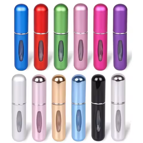 Refillable Mini Perfume Bottle Portable Cosmetic Bottle Spray Bottle Atomizer Spray Container Travel