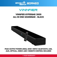 VINNFIER Hyperbar 3000 Speaker - Black
