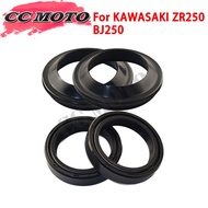 Motorcycle Parts Front Fork Damper Oil Seal Dust Seals For KAWASAKI ZR250 BJ250 BALIUS 250 ZR550B 19