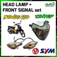 HEAD LAMP SIGNAL FRONT LAMPU DEPAN LAMPU DEPAN SYM E BONUS 110 EBONUS 110 EBONUS110 BONUS SR SRBONUS