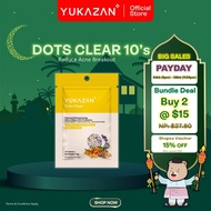 Yukazan Dots Clear 10's Chewable Supplement Reduce Acne / Lighten Scars / Anti Acne / Skin Clarity