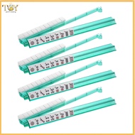 deveodo Compact Mahjong Racks Mahjong Rack Kit Portable Mahjong Rack Set with Pusher Heavy Duty Amer