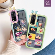 Crayon Shin-chan Naughty ph case Odd Shape for for vivo Y21/S/A/T Y20/S/A/I/G/SG/T Y19 Y17 Y16 Y15/S Y12/A/I Y11/S Y10 4G/5G soft case Cute Girls Cool plastic Phones