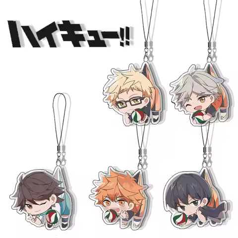 5Pcs sugawara koushi Oikawa Tooru Shoyo Hinata For IPhone/Xiaomi/Huawei Mobile Phone Case Keychain K