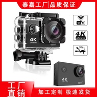 4K Action Camera WiFi Camera Menyelam Action Camera Luar Berbasikal HD Digital Waterproof Camera