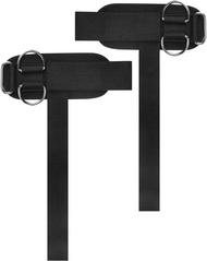 Weight Lifting Straps with D Ring - Cable Wrist Attachments for Gym Workout - Heavy Duty Lifting Wri