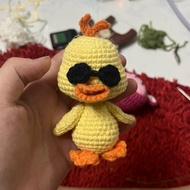 Silly duck keychain