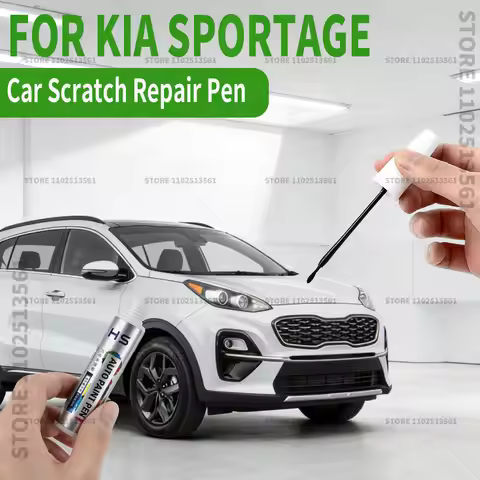 Car Paint Repair Pen Paint Scratch Repair Accessories For 1993-2025 Kia Sportage White SWP UP Silver
