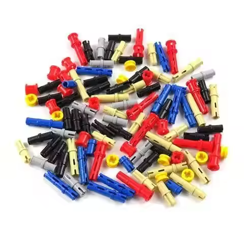 Small Particle Tech Block 2780 3673 latch compatible with LEGO EV3 9686 accessory Friction pin Smoot