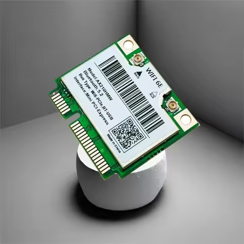 NEW WiFi 6E AX210HMW Mini PCIE Wifi Network Card Bluetooth 5.2 For AX210 Card 802.11AX Wireless Wi-F