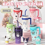 1200ML 314 Stainless Steel Gradient Sports Water Bottle Set Portable Water Cups Tumbler Tahan Sejuk 