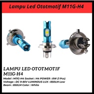 White LED Motorcycle Headlight for Vixion M11G-H4 Motorcycle