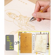 Gold Emulsion Pen - Painting Buddhas - Bodhisattva, Chan Kinh