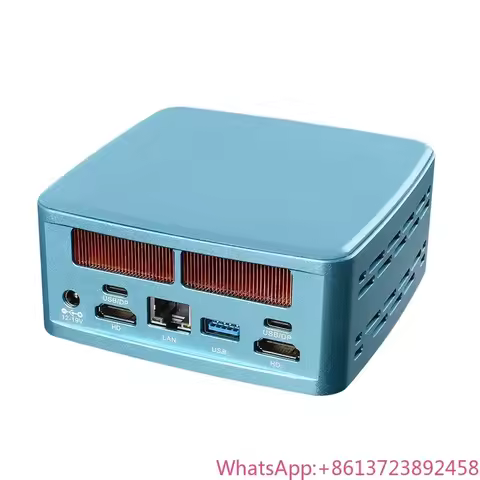 Zunsia Mini PC Computer I3 1315U I5 1335U I7 1355U WIFI Dual Lan 2*USB 4K Desktop Computer NUC Mini 