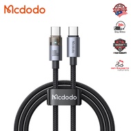 【1yr Warranty】MCDODO 100W PD Type-C TO Type C IP Micro Super Fast Data Cable 6A Quick Charging With 
