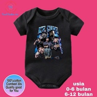 Baby kids jumper ICE CUBE rap rapper hiphop logo writing age 0 1 2 3 4 5 6 7 8 9 10 11 12 months to 