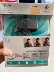 Logitech LGT-C525 HD Webcam / 羅技LGT-C525 高畫質網路攝影機-黑色全 新