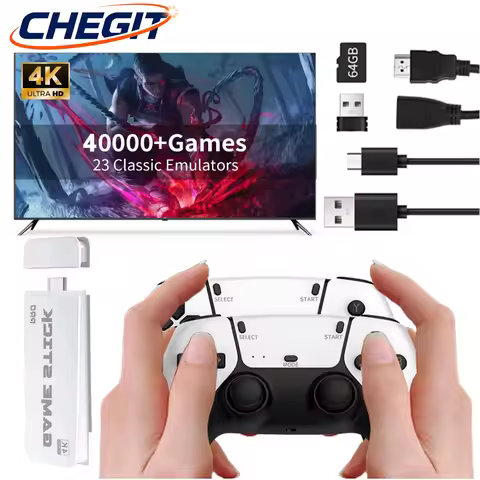 M15 4K Video Game Console Game Stick Retro Handheld Game Player Plus Built-in 3/40000 Games For GBA/