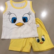 Tweety Bird Set Wear- Ready Stock