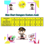 Xie Sabara Professional Costume for Children, Quality Bandung, Cartoon Character, Cartoon Character