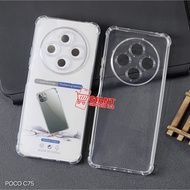 poco C75 Soft Case Airbag Clear Case poco C75