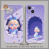 CRYBABY Casing iPhone Case POPMART Phone Case iphone 16plus 16pro 14promax iphone Cases Cover Girls 