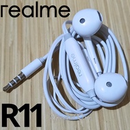 Headset Realme R11 Stereo Super Bass hetset earphones Rilmi Relmi C2 C3 C11 C12 C15 C33 C51 C53 C55 