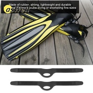 ASWELL Flippers Fin Strap, Durable Elastic Swimming Fin Strap, Adjustable Diving Buckle Strap
