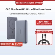 【CCC Certified】Baseus 3C Powerbank PicoGo AM41 Ultra-Slim 5000/10000mAh 20W Magnetic Light&Portable 