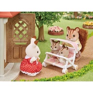 EPOCH Sylvanian Families Furniture [Two-Seater Stroller] Car-214 ST Mark Certification For Ages 3 and Up Toy Dollhouse Sylvanian Families EPOCHDirect From JAPAN ☆彡