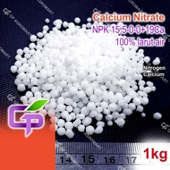 1kg Calcium Nitrate NPK 15.5-0-0+19Ca / Ca(NO3)2 / Norgessalpeter / Norwegian Saltpetre / Kalsium Ni