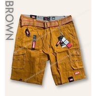 A200 | J4g 6 Pocket Cargo Shorts - Designs may vary per posted - Embroided Logo