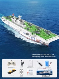 Letop Baby | RC Water-Operable Large Military Ship Aircraft Carrier Model Toy for Boys