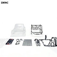 D1RC R2 Titanium Alloy Tube Frame Car Body Kit for RCRFC 1/10 RC Model Car Crawler Modification Part