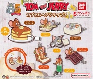 Tom and Jerry 貓和老鼠髮夾扭蛋 - Bandai (全7款)