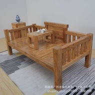 Concubine Bed Arhat Bed New Chinese Style Zen Single Sofa Bed Sofa Bed Antique Old Elm Arhat Bed Ret