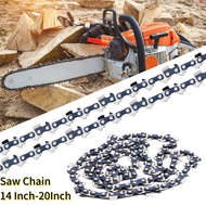 14/16/18/20 inch Universal Chainsaw Saw Chain Chainsaw Guide Bar Chainsaw Chains 52/56/57/72/76 DL F