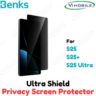 Benks Ultra Shield Privacy Screen Protector | Galaxy S25 / S25+ / S25 Ultra