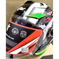 HELMET XDOT G626A SPITFIRR COLOURING WITH VISOR L SIZE 100% ORIGINAL