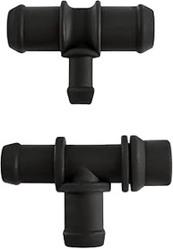 2Pcs HVAC Return Heater Hose Tee Fit for Ford Transit Connect 2.0L 2010-2013 Replace# 9T1Z18472C